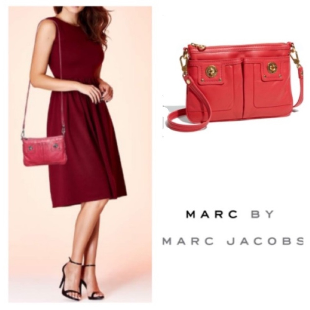 Marc by Marc Jacobs Totally Turnlock Percy Crossbody Bag.in ‘Peony’